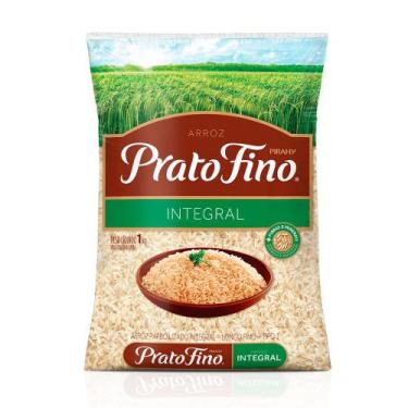 Imagem de Arroz Integral Prato Fino Pirahy 1kg