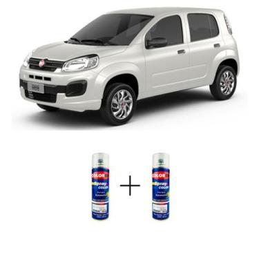 Imagem de Spray automotivo branco alaska + spray verniz 300ml - Sherwin Williams