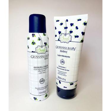 Imagem de Kit Giovanna Baby  Desodorante E Hidratante Blueberry