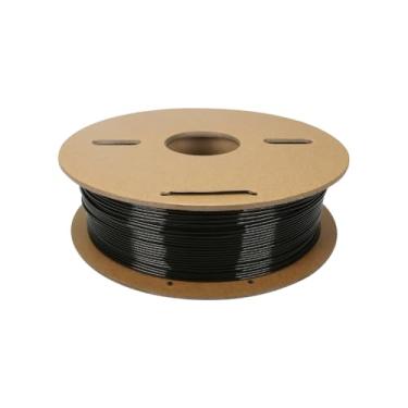 Imagem de JG MAKER Filamento de impressora 3D de alta velocidade PLA 1,75 mm preto NW carretel de 1 kg (1 kg), impressão rápida PLA filamento PLA rápido para filamento de 300 mm/s sem emaranhamento, adequado