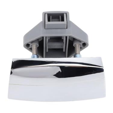 Imagem de Fechadura de Armário de Pressão Sem Chave para RV Fechadura Elegante de Liga de Zinco para Iates, Motorhomes e Veículos de Acampamento (Cromo)