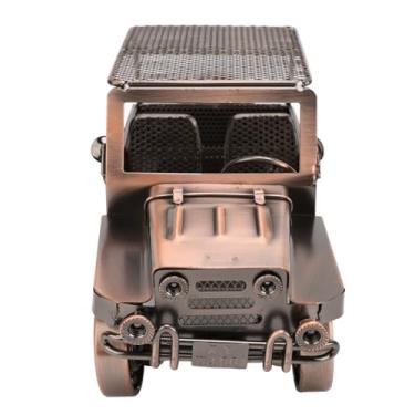 Imagem de Figura de Carro de Metal, Decoração Em Casa, Modelo Antigo de Carro Vintage Feito de Metal, Brinquedos Coletores para Gabinete de TV