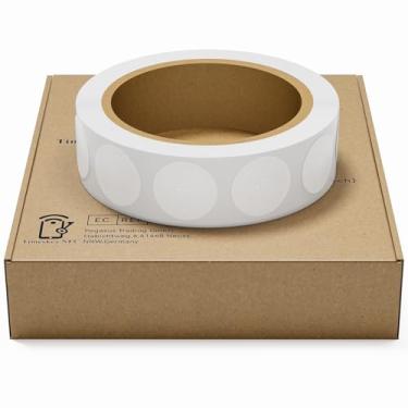 Imagem de 1000 peças de adesivos Timeskey NFC Tags NFC 213 etiquetas 25 mm NFC adesivos programáveis chips Ntag213 144 bytes de memória compatível com Android iPhone e outros dispositivos habilitados para NFC