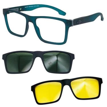 Imagem de Oculos Mormaii Swap NG 2 6153 K04 com 2 Clipon G15 e Nortuno, G15, Nor