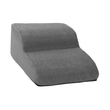 Imagem de Generic Escadas de cachorro degraus para animais de estimação para cama alta e sofá com tampa lavável não deslize rampa de cachorro de cachorro de cachorro, Cinza