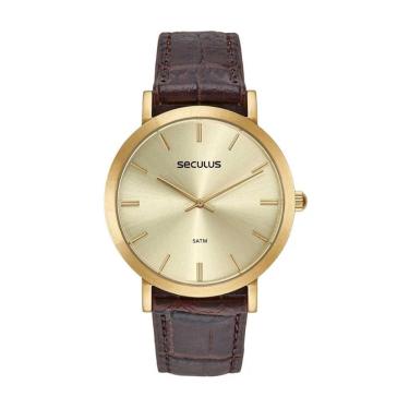 Imagem de Relógio Masculino Seculus Analógico 44255Gpsvdc2 Dourado