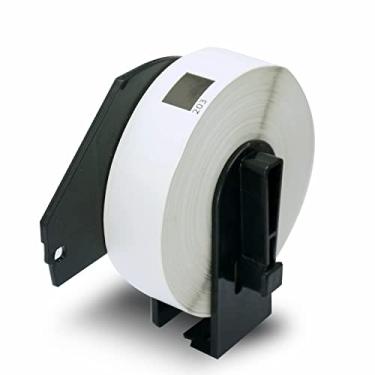 Imagem de BETCKEY - Compatible File Folder Labels Replacement for Brother DK-1203 (0.66 in x 3.4 in), Use with Brother QL Label Printers [1 Roll/300 Labels]