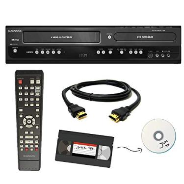 Imagem de Combo de VCR Magnavox VHS para DVD com controle remoto, HDMI