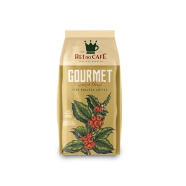 Imagem de Café Moido Gourmet Torrado 500g REI DO CAFE 100% Arábica Alta Mogiana Cafeteria Tradicional de Santos
