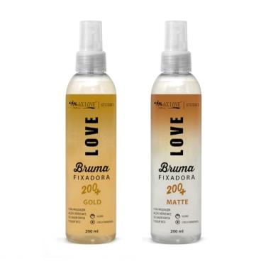 Imagem de Kit Bruma Fixadora Matte e Gold Max Love - Durabilidade e Festa