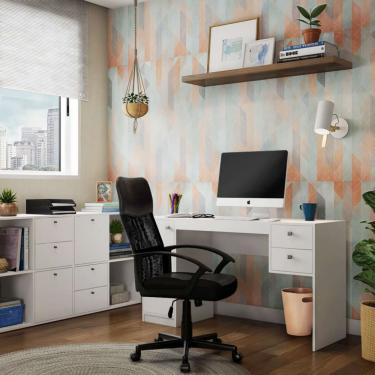 Imagem de Cadeira de Escritório Diretor Giratória Leide Preta