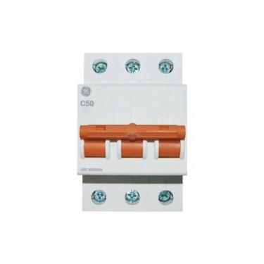 Imagem de Disjuntor din tripolar 50a ge