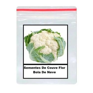 Imagem de 90 Sementes De Couve Flor Bola De Neve - TOPSEED