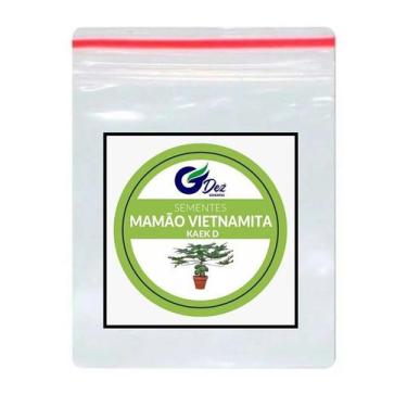 Imagem de Sementes Do Mamão Vietnamita Kaek Dahm Grande Produção 100 unidades - 