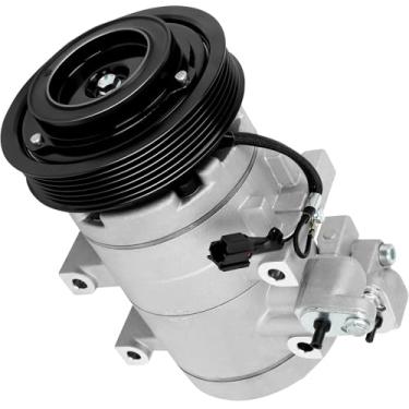 Imagem de ASTOU Compressor AC compatível com Hyundai para Santa Fe 2.7L 2001-2006 Compressor de ar condicionado e substituição de embreagem CO 10957C
