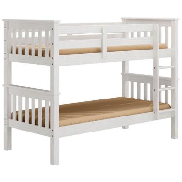 Imagem de Beliche Piratini Com Escada Fixa 730b Branca