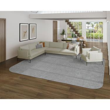 Imagem de Tapete 300x400cm Elegant Organico Cantos Cinza