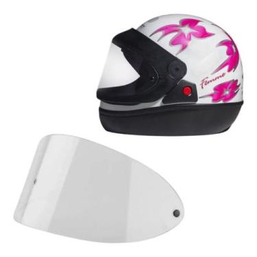 Imagem de Viseira 0,8 mm Para Capacete San Marino Cristal capacete fw3 - MANOS T