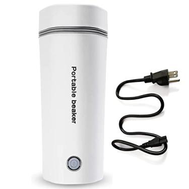 Imagem de Conyee Chaleira Elétrica De Viagem, Mini Aquecedor Água Portátil, Pequena Para Ferver Rapidamente, Máquina Uma Xícara, 350 Ml - Branca