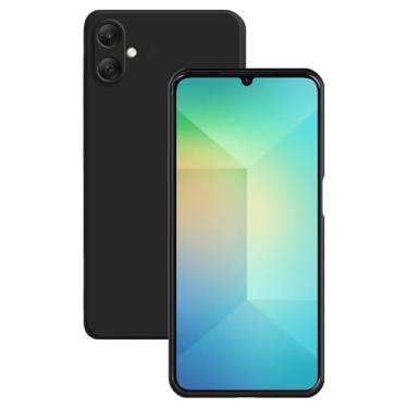 Imagem de Capa Capinha Case Anti Schok Slim Aveludada Preta Compatível Samsung Galaxy A06