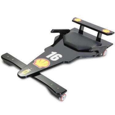 Imagem de Carrinho de Rolimã F1 Junior Preto 16 - Multidecor