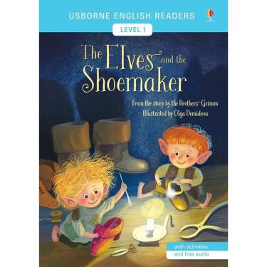 Imagem de The Elves And The Shoemaker - Usborne English Readers - Level 1 - Book With Activities And Free Audio