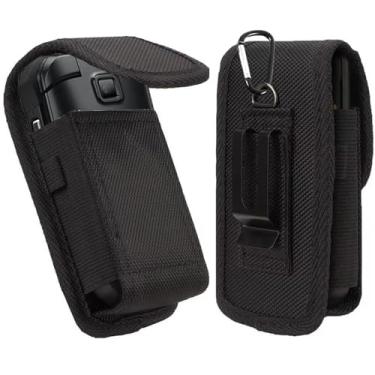 Imagem de Covthch Capa para Kyocera DuraXV Extreme E4810/Sonim XP3 Plus XP3900/TCL Flip Pro/TCL Go Flip 2, capa coldre com clipe de metal para Cingular Flex 2/Lively Jitterbug Flip2/Journey V 4G LTE Basic