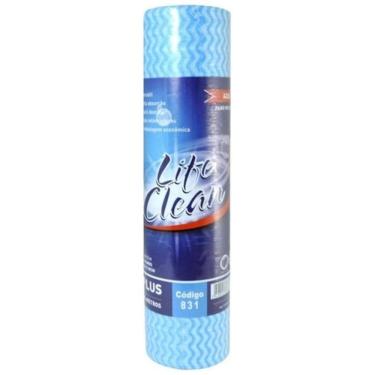 Imagem de Pano Multiuso Azul Bobina Perfex 28Cm X 25M Azul Life Clean