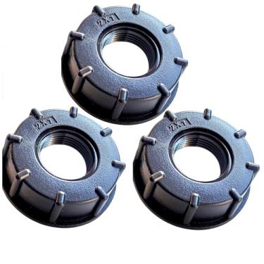 Imagem de Conexão Adaptador Container Ibc Redução 3/4, 1 pol, 1 e 1/2 pol, 2 polegadas (Kit 3 de 1 polegada)