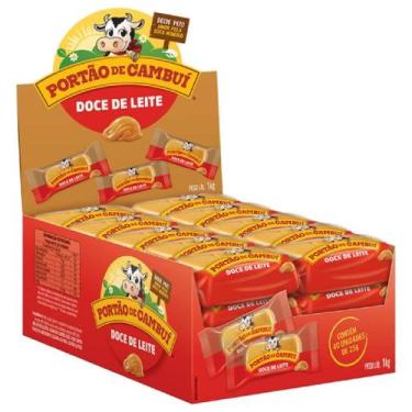 Imagem de Doce de Leite Tradicional 1kg Display C/40 Unidades de 25g Portão de C