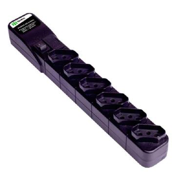 Imagem de Filtro De Linha Em Abs 6 Tomadas