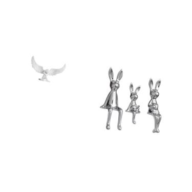 Imagem de Fenteer Estátua de Anjo de Resina, Escultura, Ornamento para Escritório, Inauguração de Casa, Estante, Corredor, Mesa, Armário, Mesa, Peça Central, de