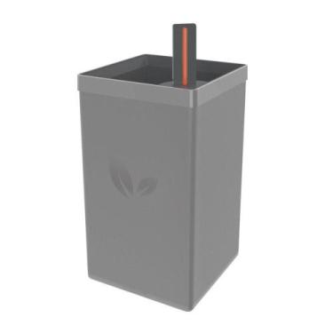 Imagem de Vaso Autoirrigável Tramontina Em Polipropileno Cinza 800 Ml Tramontina