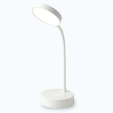 Imagem de Luminária De Mesa LED Articulada E Flexível Touch Recarregável 20 LEDs Bivolt Para Estudo Leitura E Escritório
