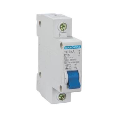 Imagem de Disjuntor 6k Branco 1 X 40a - Tramontina