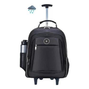 Imagem de Mochila Notebook Carrinho Rodinhas Executiva Viagem Faculdade