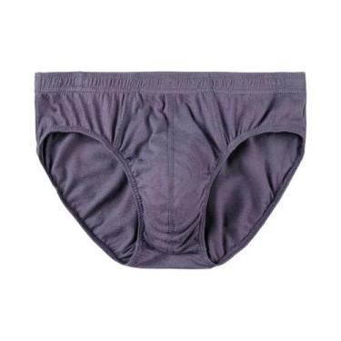 Imagem de Cuecas Masculinas plus Size 100% Algodão Respirável Confortáveis Linge