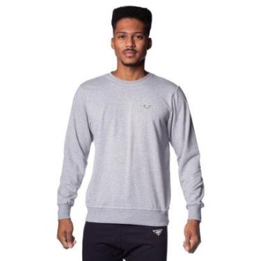 Imagem de Blusão de Moletom Masculino Over Surf Careca Básico Caramelo-Masculino