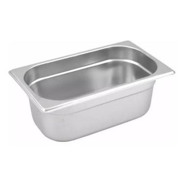 Imagem de Kit 15 Cubas Gn Inox Gastronômica 1 Por 3 X 100 Rechaud Buffet - AZ135