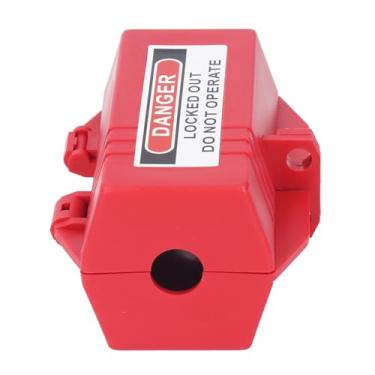 Imagem de Cabo de Alimentação Lockout Box, Plug Lock Industrial Grade Electrical Device Lockout Tagout Locks, Impacto Caixa de Isolamento Prova, Simples e Seguro para Bloquear para Uso