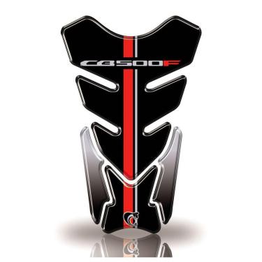 Imagem de Protetor De Tanque Adesivo Moto Honda Cb 500F Preto