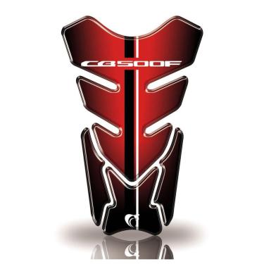Imagem de Protetor De Tanque Adesivo Moto Honda Cb 500F Vermelho