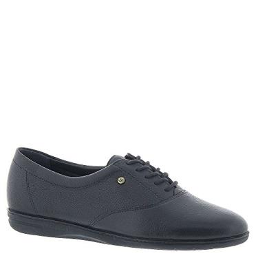 Imagem de Easy Spirit Oxford de couro feminino Motion, Azul marino, 8.5 X-Wide