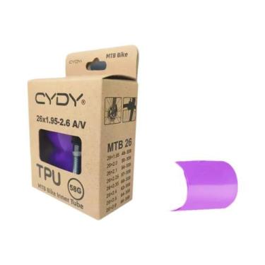 Imagem de Câmara De Ar Para Bicicleta MTB 29 26 27.5 29x1.95-2.6 Polegadas TPU V