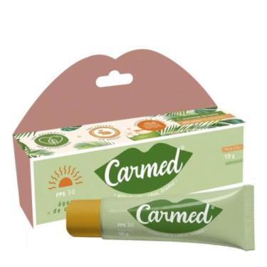 Imagem de Hidratante Protetor Labial Carmed Água De Coco Fps30 10g