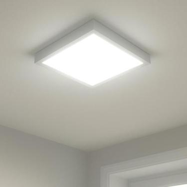 Imagem de Plafon Led Sobrepor 36W Quadrado 40x40 Branco Frio 6500K - Golf