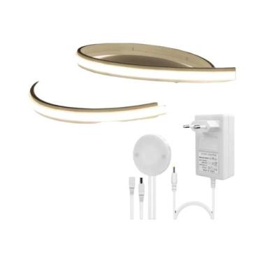 Imagem de Fita De LED Neon COB À Prova d'Água Com Sensor De Toque Regulável, Tub