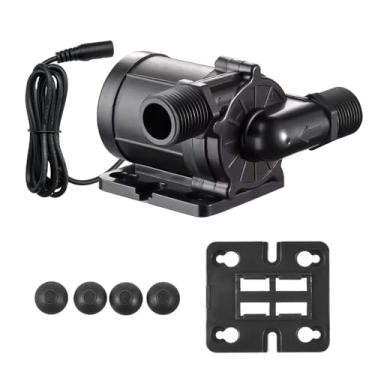 Imagem de TOPINCN Bomba Líquida Submersível, Motor Sem Escova Dc 12v 24v 30w Com Elevador de 12m 700l Fluxo H Ip68, para Hidroponia de Fonte de Máquina de Lavar Louça (4824A 24V)