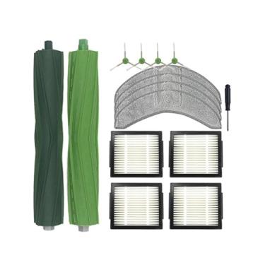 Imagem de Compatível com Roomba Combo J7 + J9 + Peças de reposição Vassoura Aspirador de pó Escova lateral principal Saco de pó Filtro Hepa Acessórios de pano(17)