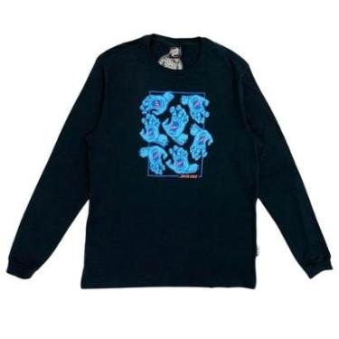 Imagem de Camiseta Manga Longa Santa Cruz Crowd Hand LS-Masculino